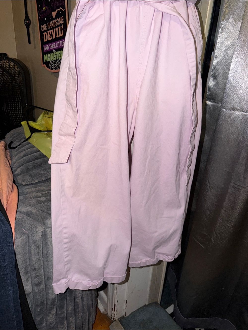 Women’s Light Pink Utility Jumpsuit size small - Picture 3 of 7